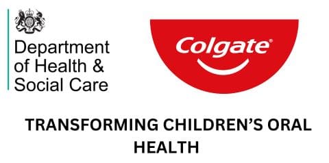 Department of Health and Social Care and Colgate Logo